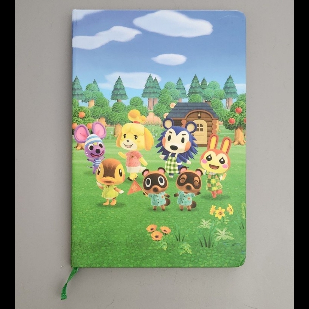 Animal Crossing Grid Notebook
